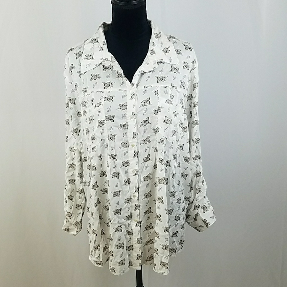 Style & Co women S button down shirt long sleeve